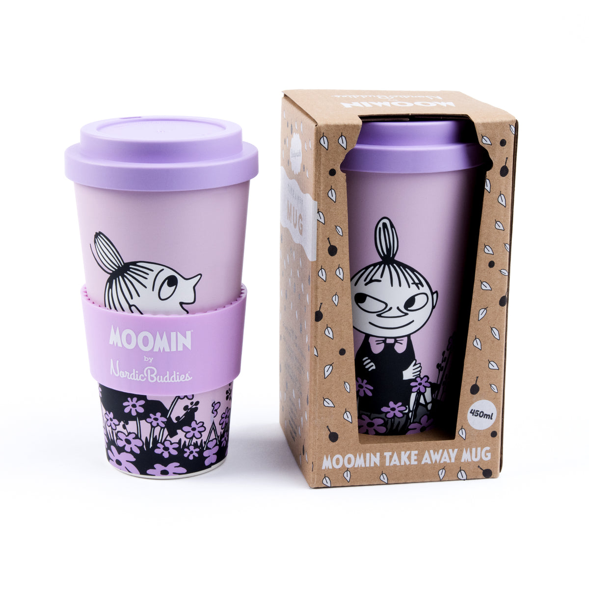 Take-away Muumimuki: Pikku Myyn kesä, Violetti (0.45L)