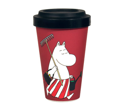 Take-away Muumimuki: Muumimamma puutarhassa, Punainen (0.45L)