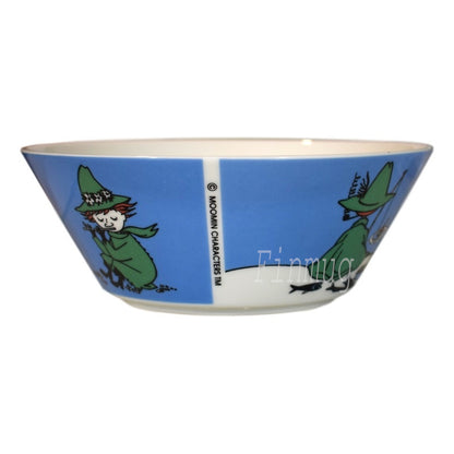 Moomin bowl: Snufkin Blue (2004-2014)