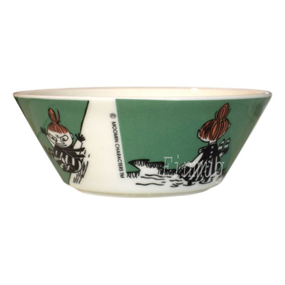 Moomin bowl:  Little My Glider Green (2004-2008)