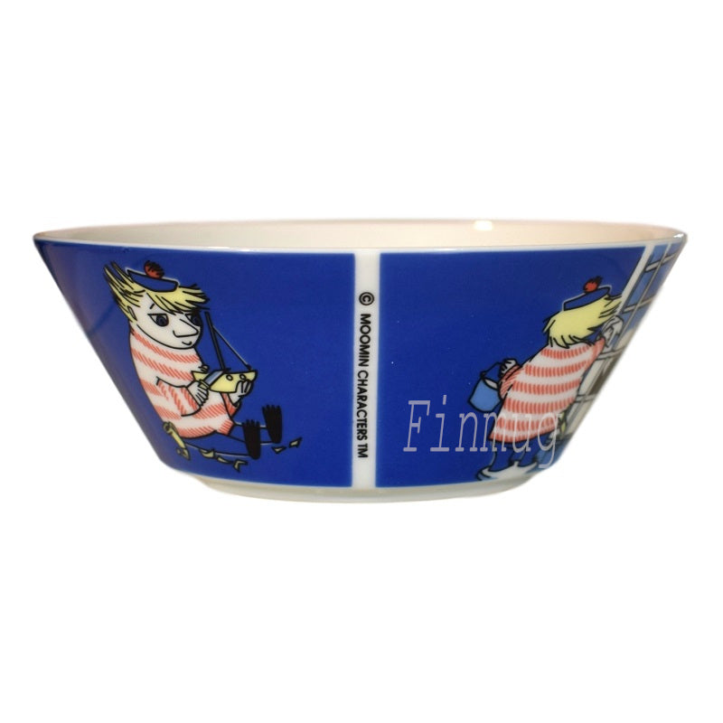 Moomin bowl: Too-Ticky Blue (2006-2015)