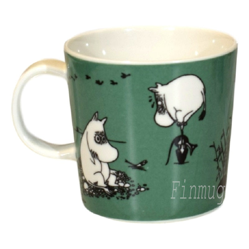 Moomin Mug: Dark Green (1991-1996) 
