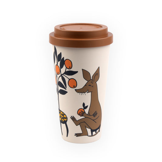 Take-away Muumimuki: Nipsun appelsiinit, Beige (0.45L)