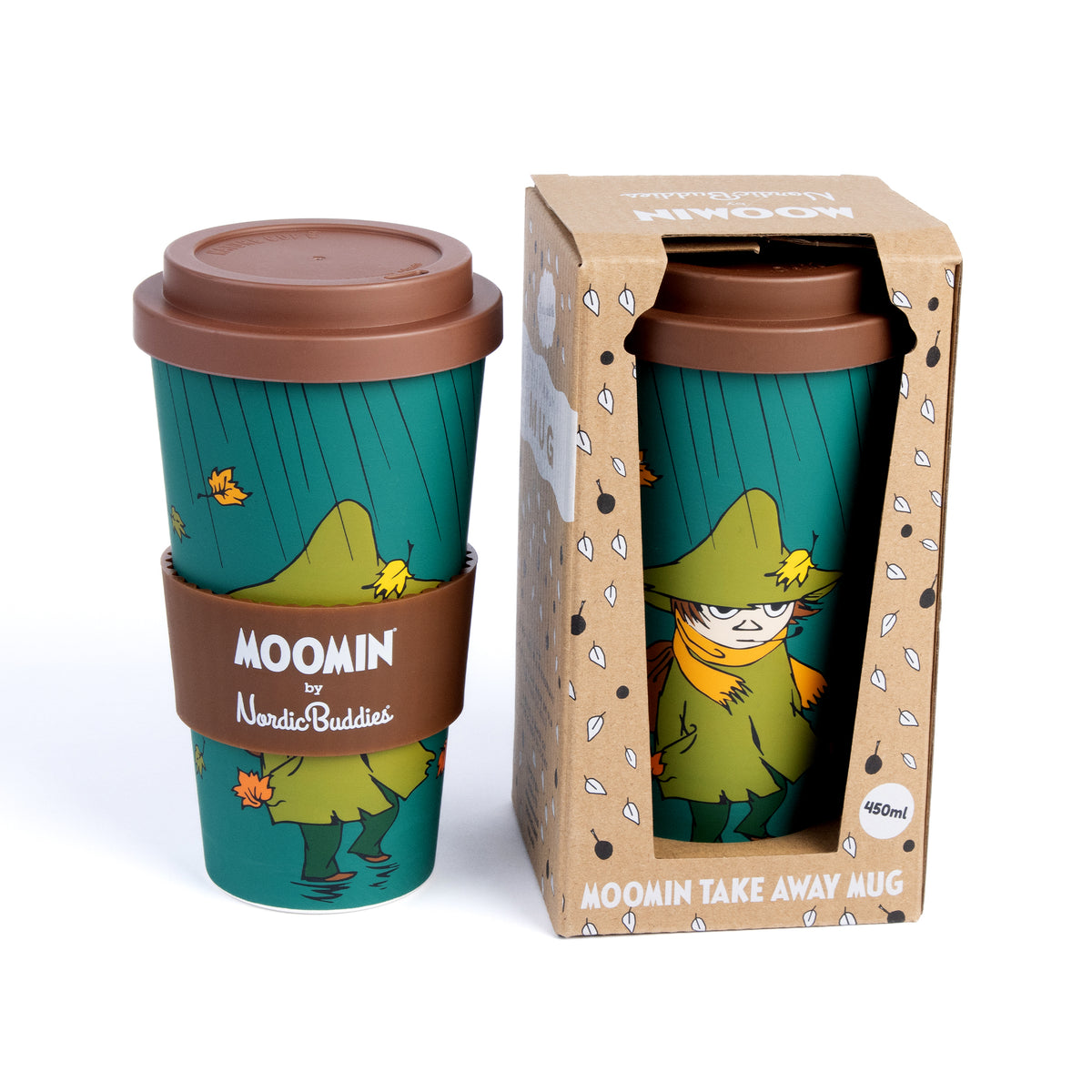 Take-away Muumimuki: Nuuskamuikkusen syksy, turkoosi (0.45L)