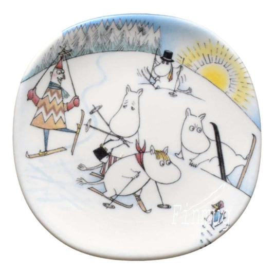 Muumi seinälautanen: Hiihtomäessä (2002-2004)