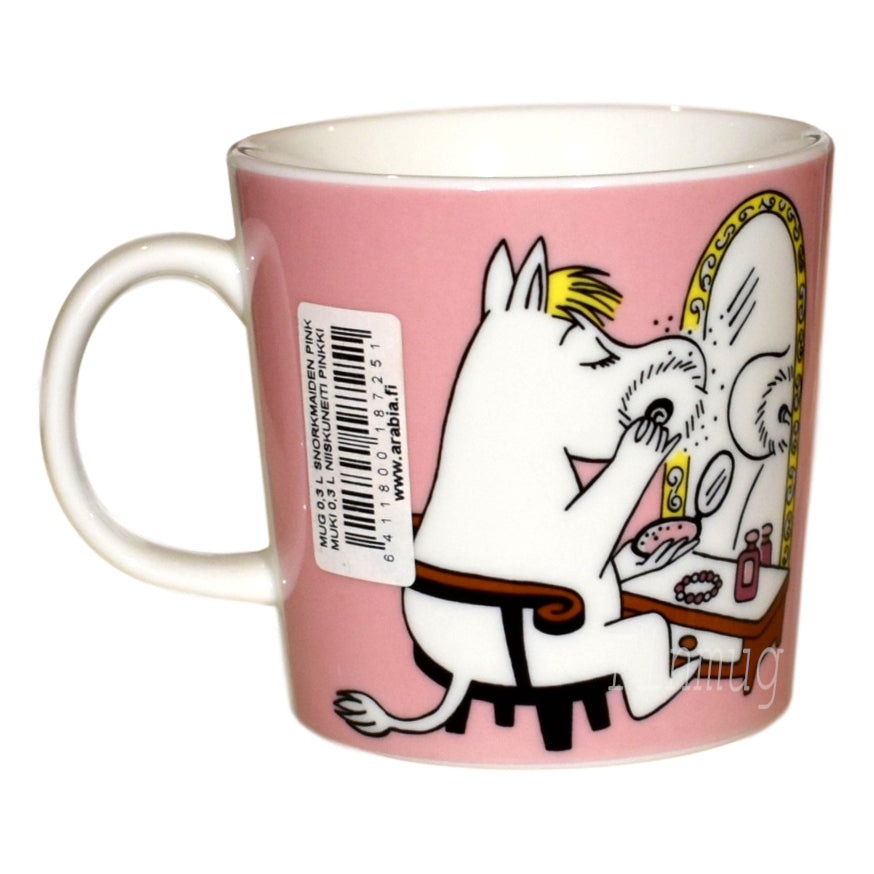 Muminmugg: Snorkfröken, rosa (2013-2019)